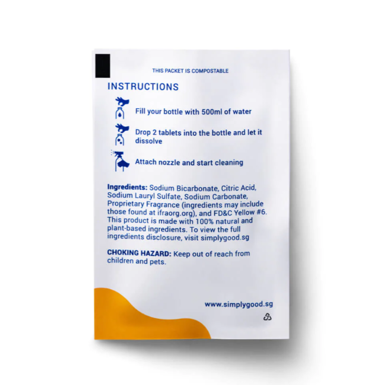 SimplyGood Bathroom Cleaning Tablet Singapore