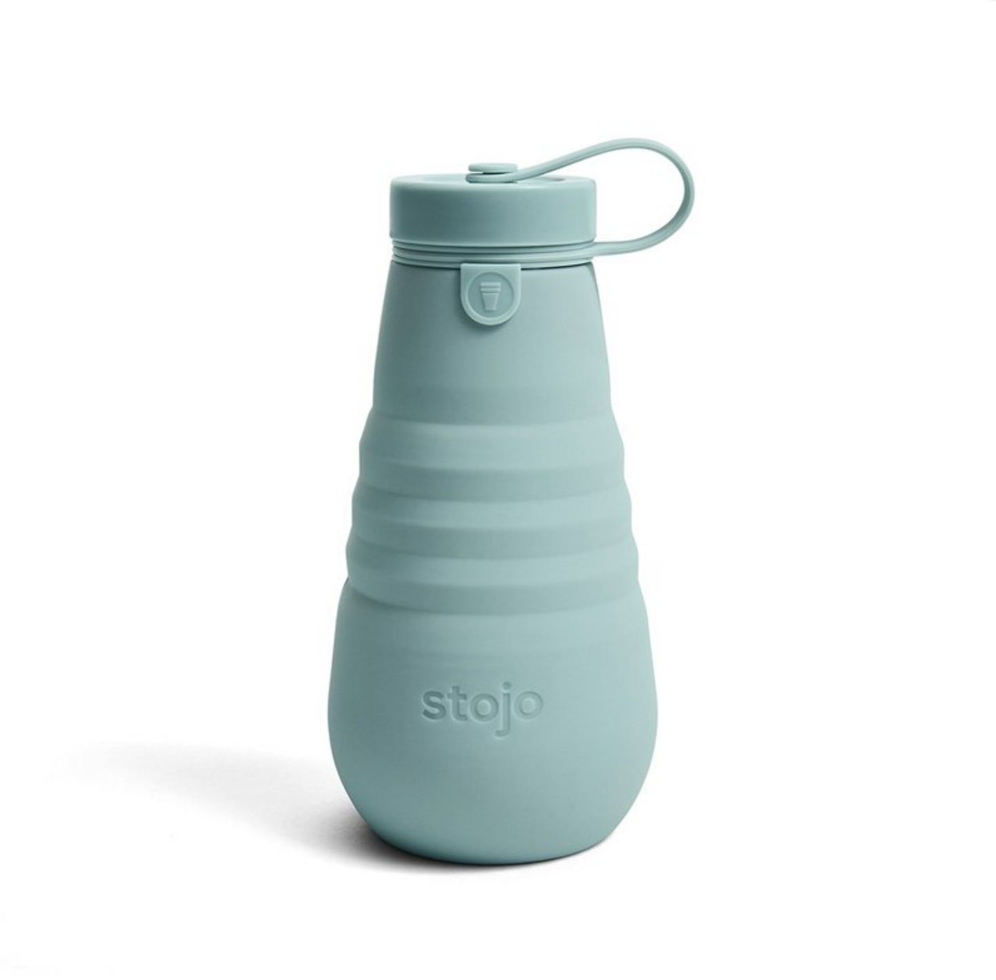 Stojo Collapsible Bottle Aquamarine 590ml Singapore