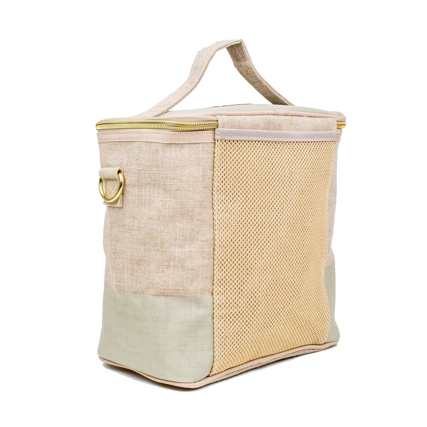 SoYoung Insulated Lunch Bag Cement Block Linen Singapore