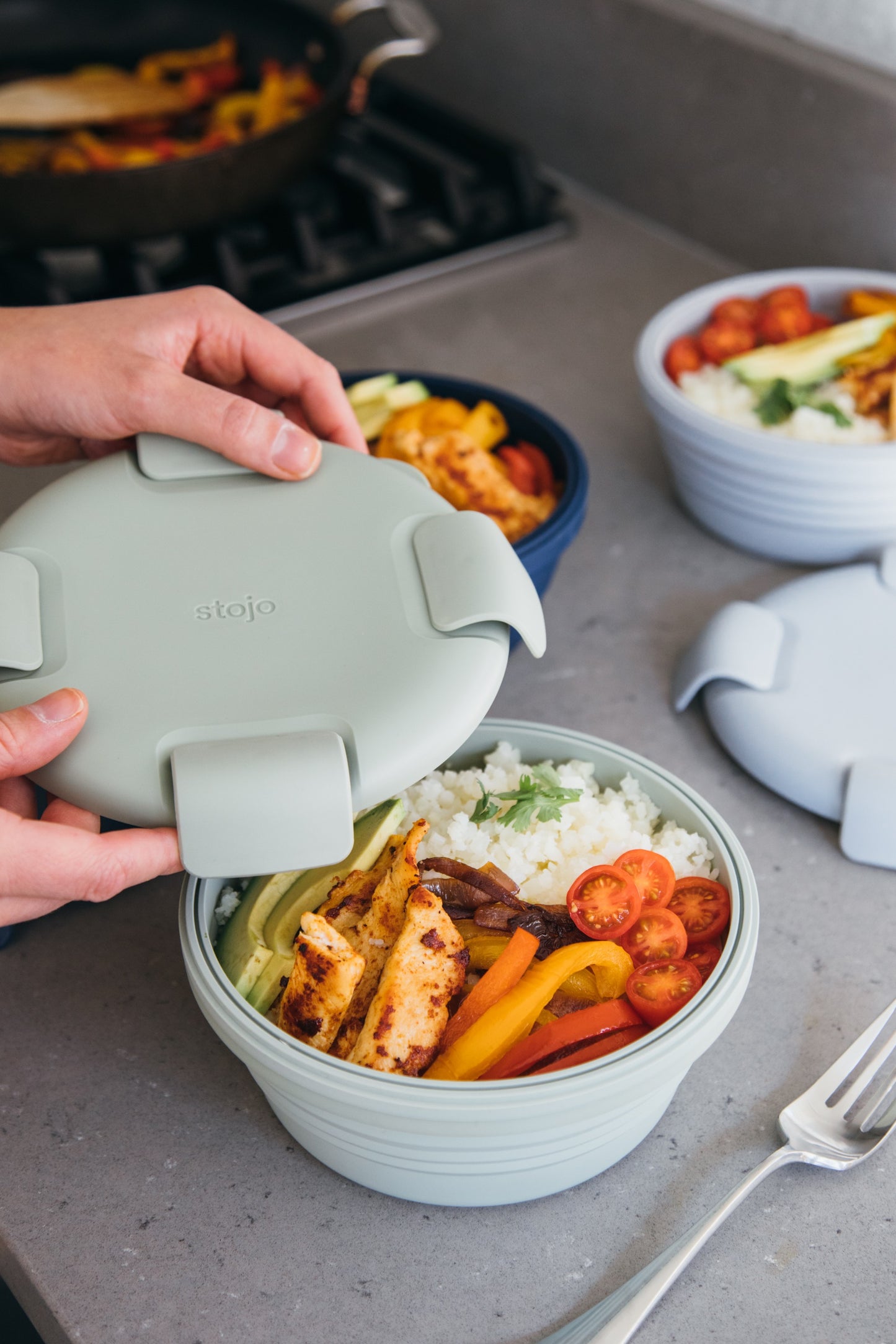 Stojo Collapsible Bowl 36oz 1065ml Singapore