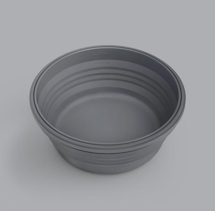 Stojo Collapsible Bowl Carbon 36oz 1065ml Singapore