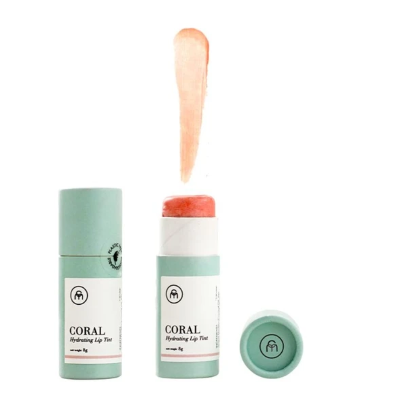 Coconut Matter Natural Lip Balm Tint Coral Singapore