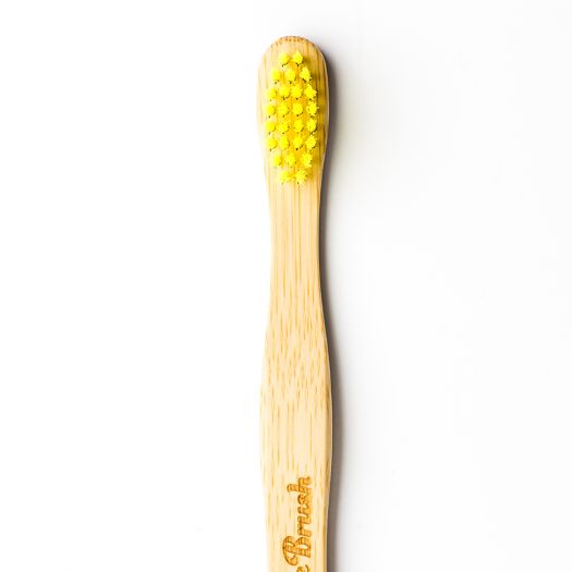Bamboo Toothbrush Kids Yellow