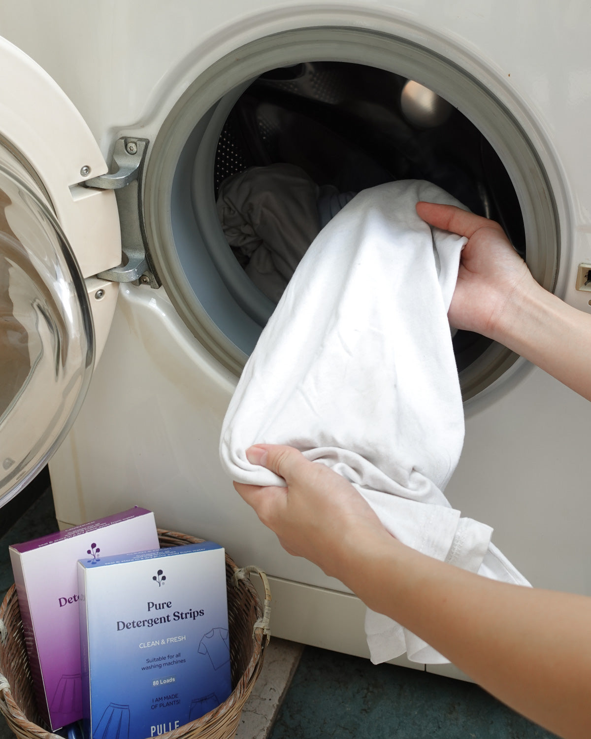 Pulle Wellness Space Saving Plastic Free Laundry Detergent Strips Singapore