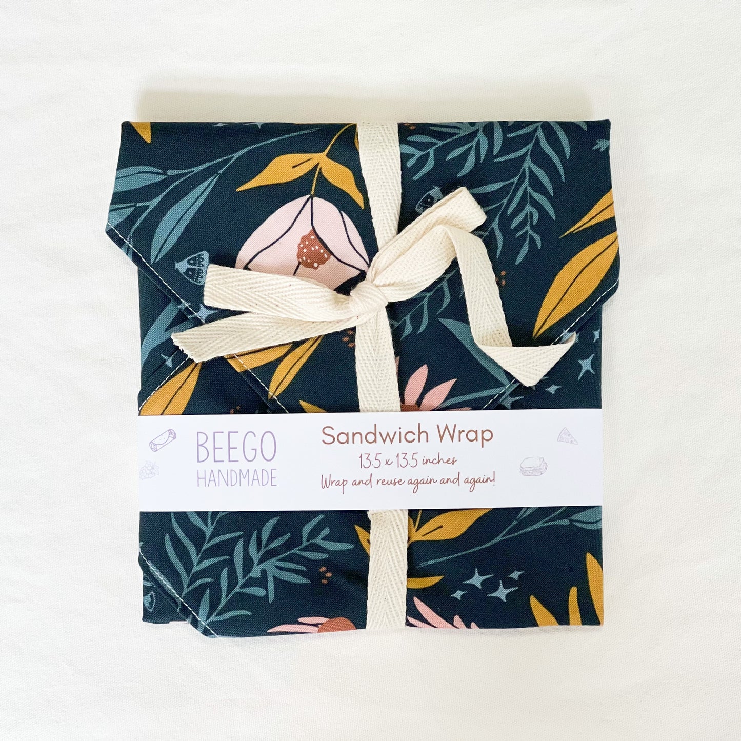 Beego Handmade Sandwich Wrap Moonlit Meadow Singapore