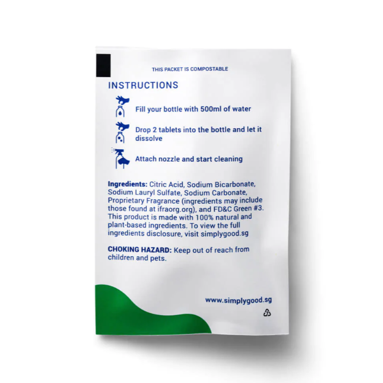 SimplyGood All-Purpose Cleaning Tablet Singapore