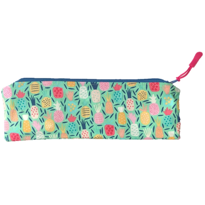Travel Bamboo Cutlery Pouch Set Pineapple Singapore