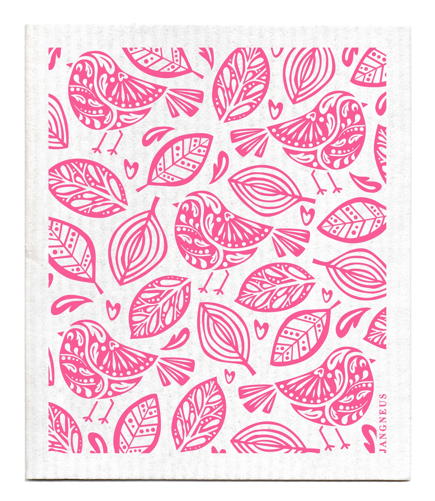 Jangneus Swedish Dishcloth Pink Robins Singapore