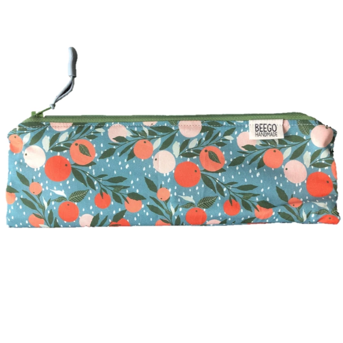 Travel Bamboo Cutlery Pouch Set Rainy Grove Singapore