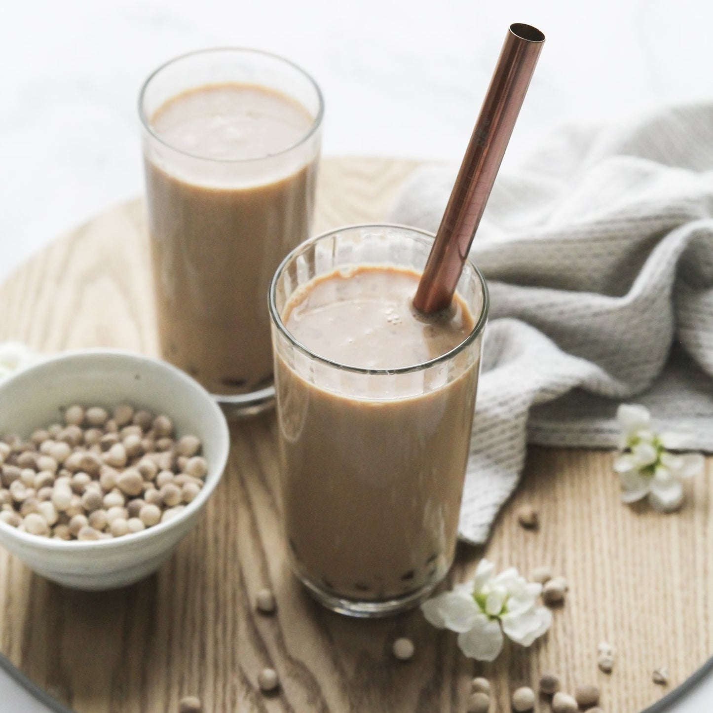 Bubble Tea Straw Kit Rose Gold Singapore