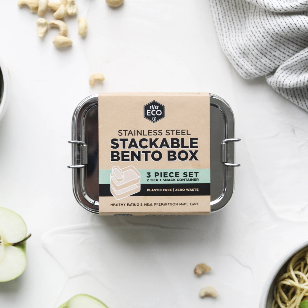 Eco-Friendly Stackable Stainless Steel Lunchbox Set – The Dynamic