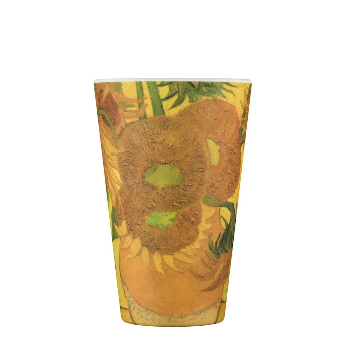 Ecoffee Cup Bamboo Fibre Takeaway Cup Van Gogh Museum Sunflowers 14oz 400ml Singapore