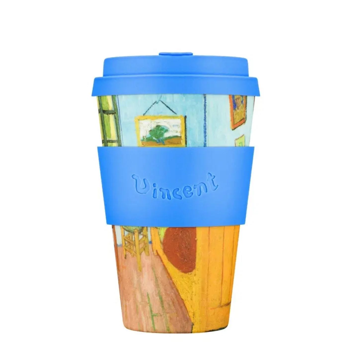 Ecoffee Cup Bamboo Fibre Takeaway Cup Van Gogh Museum The Bedroom 14oz 400ml Singapore