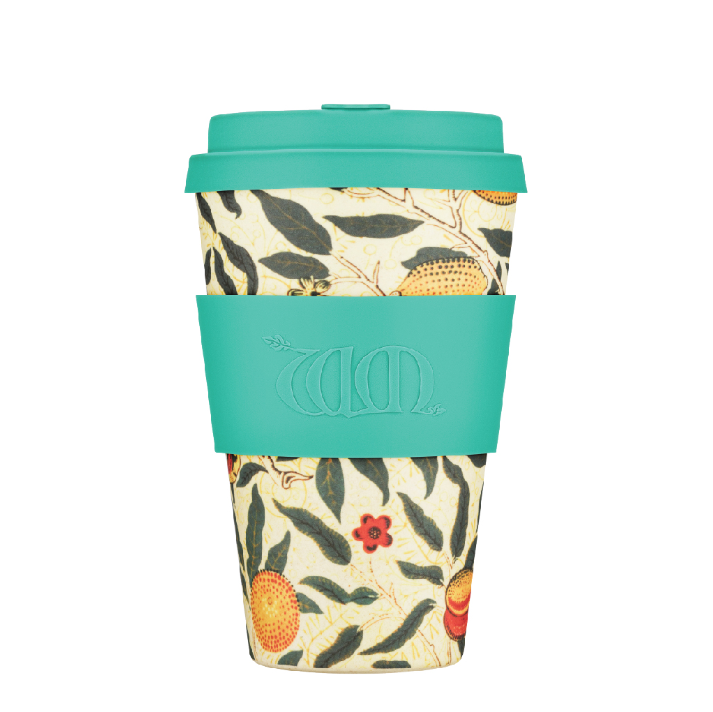 Ecoffee Cup Bamboo Fibre Takeaway Cup William Morris Pomme 14oz 400ml Singapore