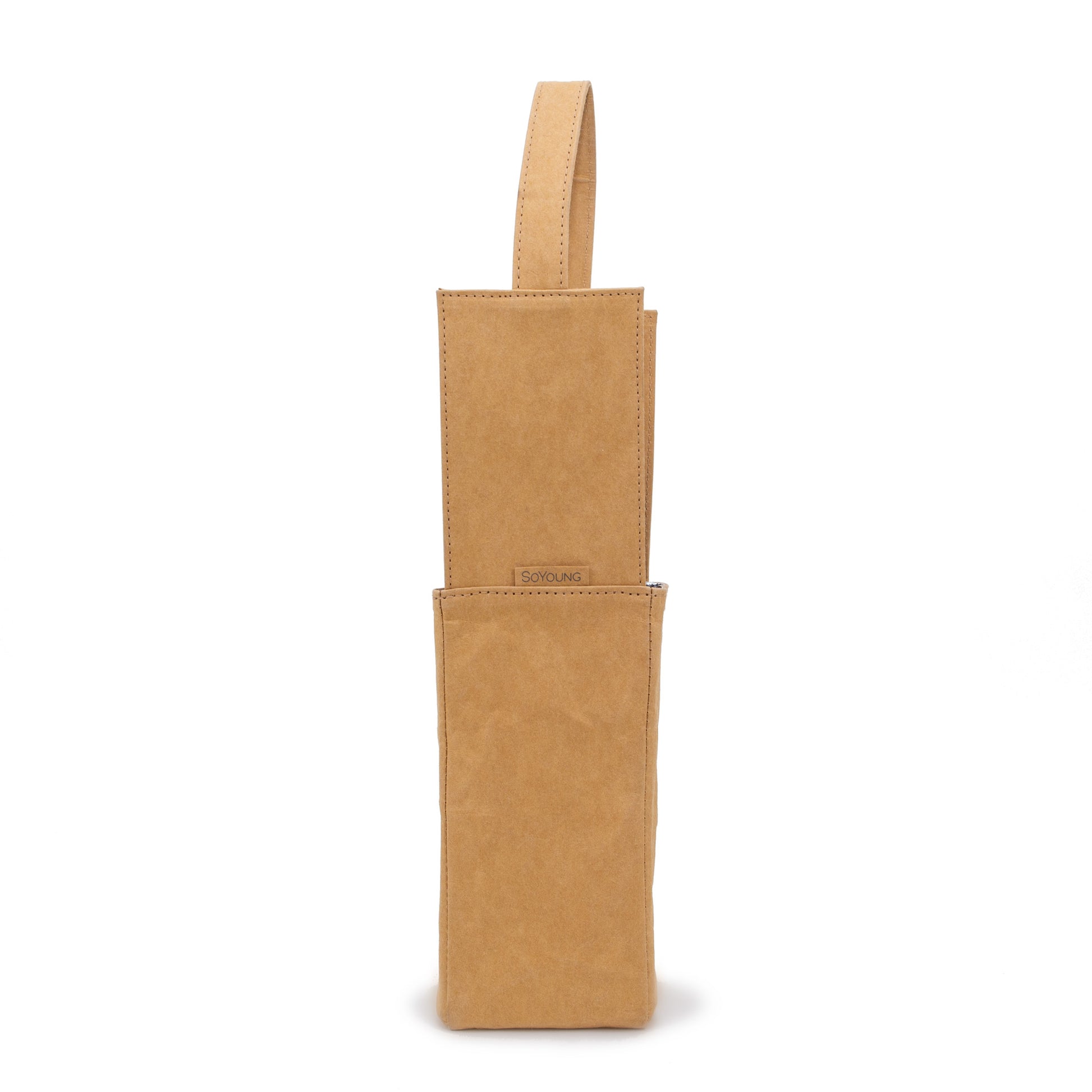 SoYoung Insulated Bottle Carrier Bag Kraft Washable Paper Singapore
