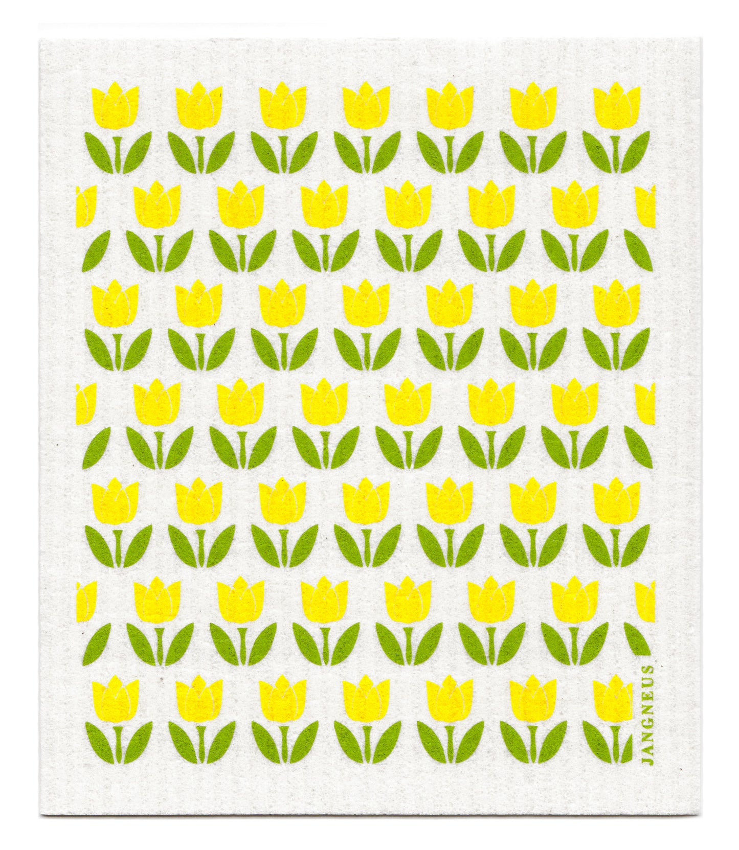 Swedish Dishcloth Yellow Tulip