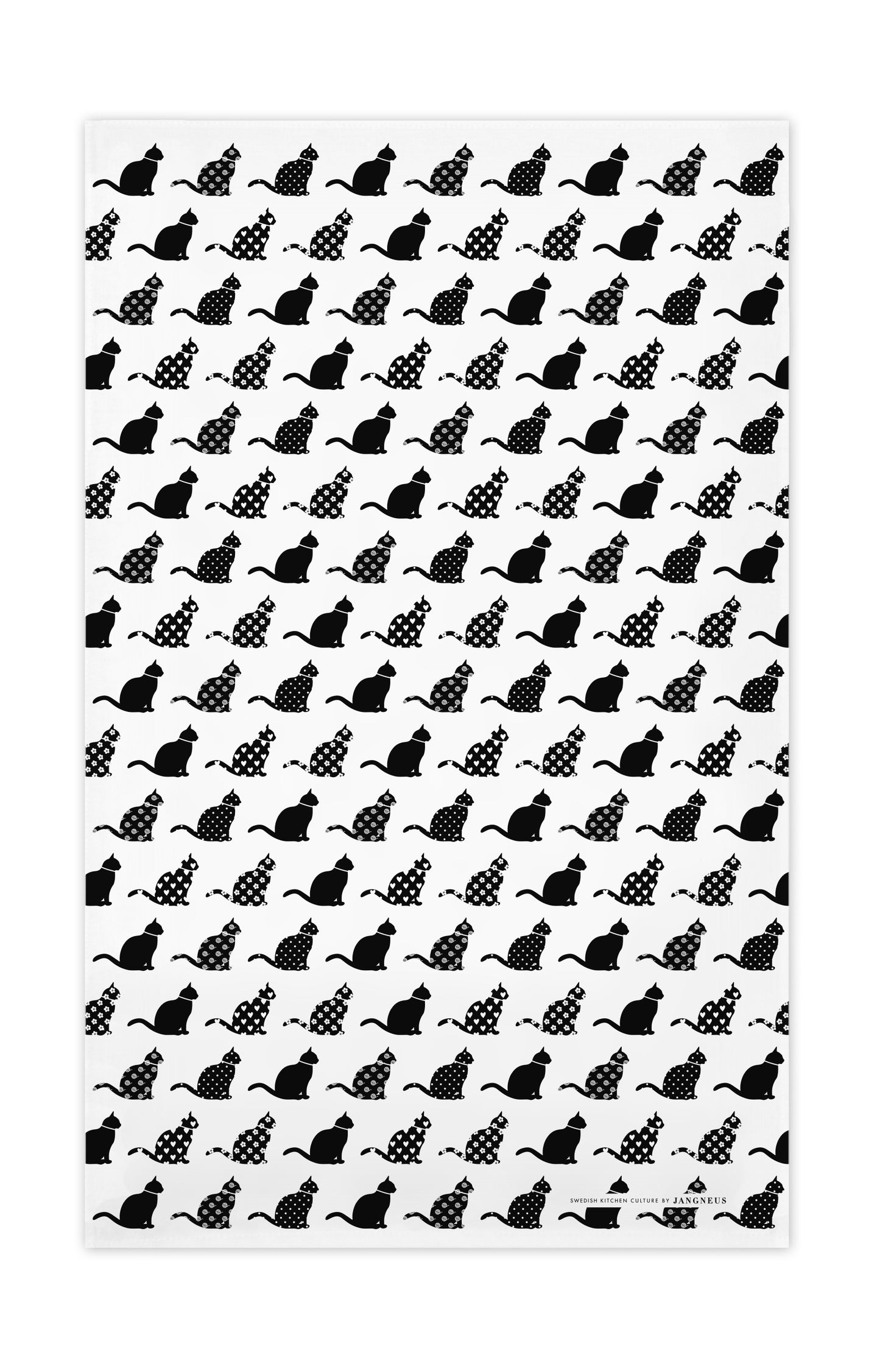 Jangneus Black Cats Tea Towel Singapore