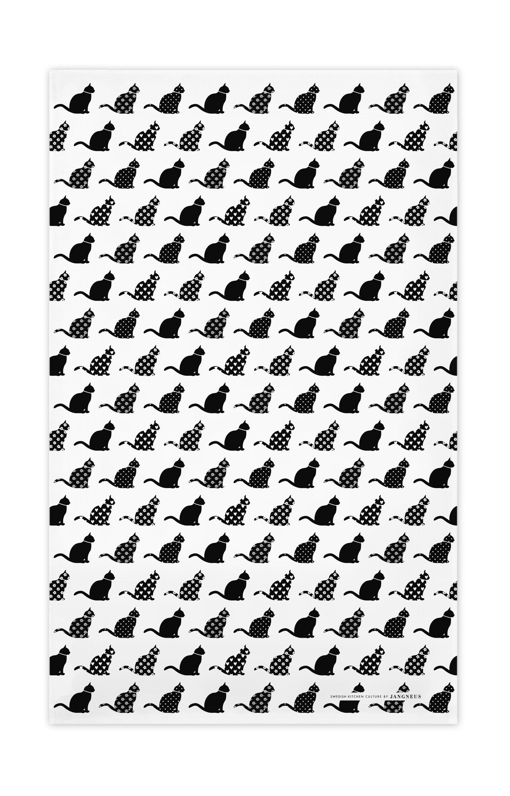 Jangneus Black Cats Tea Towel Singapore