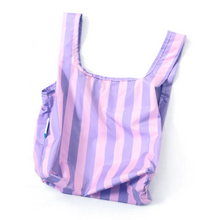 Kind Bag Reusable Recycled Plastic Bag Purple Stripes Singapore