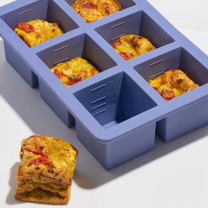 W&P Design Silicone Cup Cube Freezer Tray Blue Singapore
