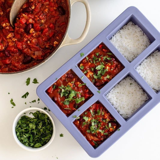 W&P Design Silicone Cup Cube Freezer Tray Blue Singapore