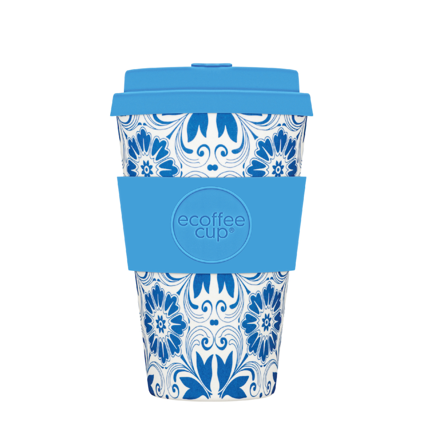 Ecoffee Cup Bamboo Fibre Takeaway Cup Delft Touch 14oz 400ml Singapore