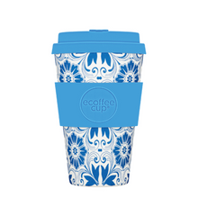 Ecoffee Cup Bamboo Fibre Takeaway Cup Delft Touch 14oz 400ml Singapore