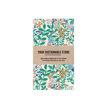 Beeswax Wrap Organic Cotton Large Flora Singapore