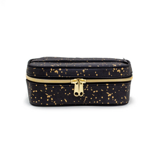 SoYoung Gold Splatter Essentials Pouch for Makeup Cosmetics Pencil Case Singapore