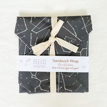 Beego Handmade Sandwich Wrap Grey Constellations Singapore