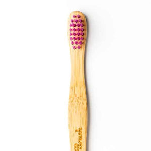 Bamboo Toothbrush Kids Purple