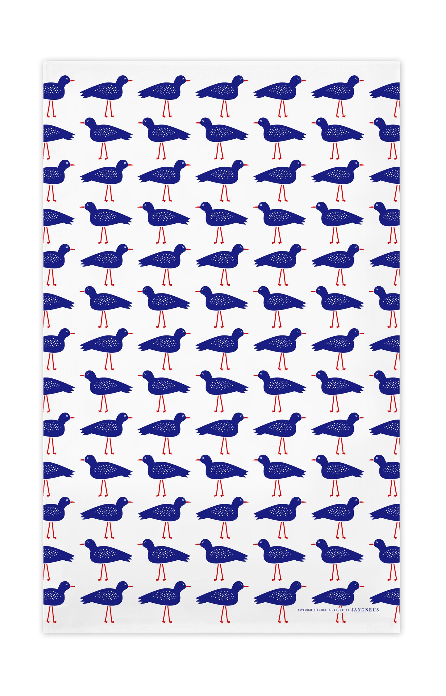 Jangneus Blue Birds Tea Towel Singapore