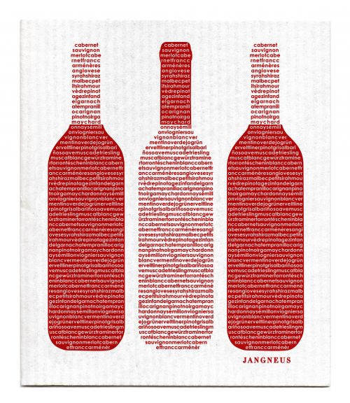 Swedish Dishcloth Red Wine Bottles
