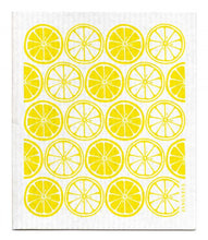 Swedish Dishcloth Yellow Citrus