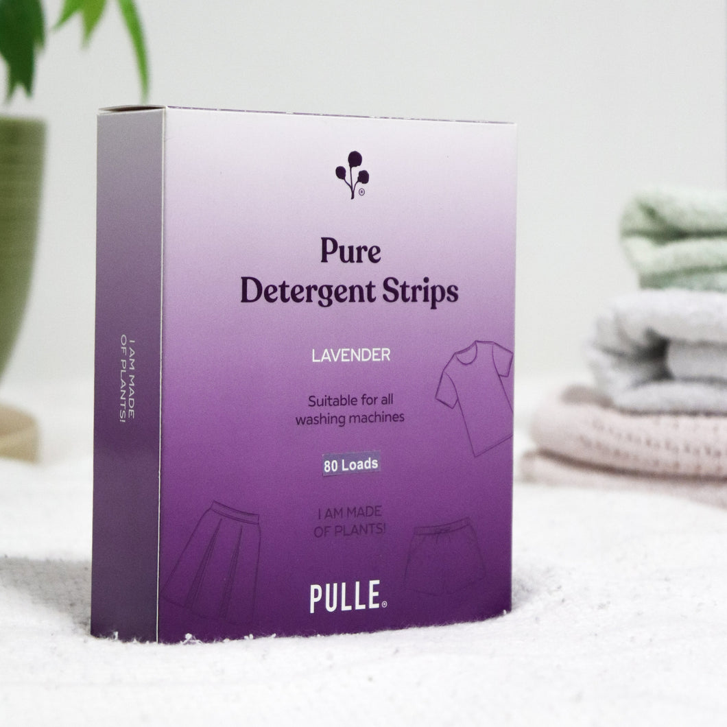 Pulle Wellness Space Saving Plastic Free Laundry Detergent Strips Singapore