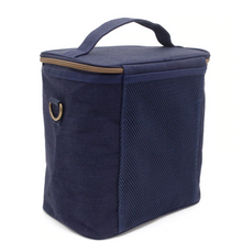 SoYoung Insulated Lunch Bag Navy Linen Singapore