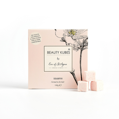 Beauty Kubes Singapore Normal to Dry Hair Solid Shampoo Cubes