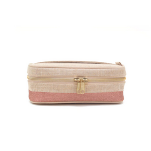 SoYoung Rose Gold Essentials Pouch for Makeup Cosmetics Pencil Case Singapore