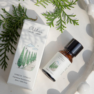 Sustainably Sourced Pure Spanish Cypress Essential Oil Singapore