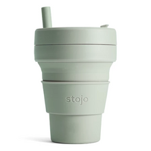 16oz Stojo Biggie Sage Collapsible Cup Singapore