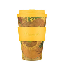 Ecoffee Cup Bamboo Fibre Takeaway Cup Van Gogh Museum Sunflowers 14oz 400ml Singapore