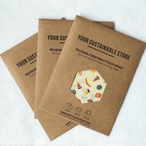 Your Sustainable Store Organic Cotton Beeswax Wrap Singapore
